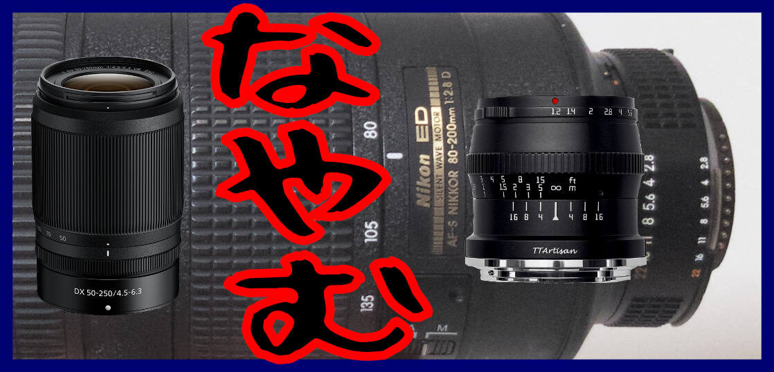 Z fcが届かない今、2本目に買うべき望遠レンズを妄想する回。候補3本 
