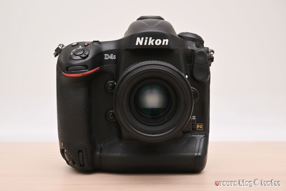 Nikon D4s外観写真・正面