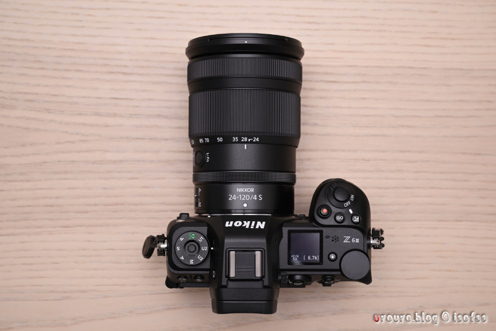 Nikon Z6iiiとNIKKOR Z 24-120mm f/4 S、これやばいです。めっちゃ軽い！