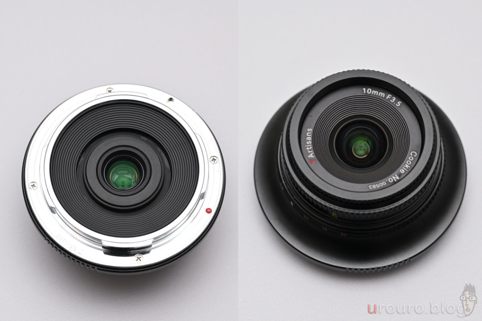 7Artiasns 10mm F3.5は金属鏡筒のMFレンズだ。作りにチープさは感じられない。フォーカスリングもヌルヌルしていて良い。