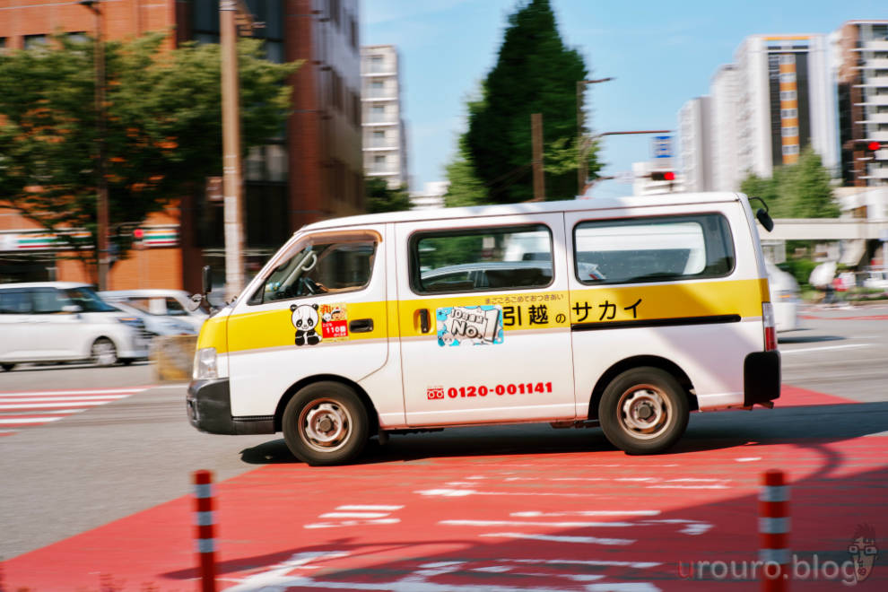 SG-image 35mm F1.2で流し撮り。コンパクトな鏡筒なので取り回しは非常に楽だ。